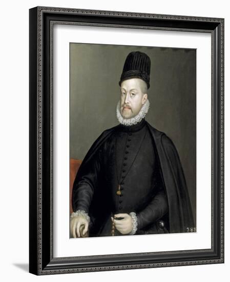 Philip II, 1573-Sofonisba Anguissola-Framed Giclee Print