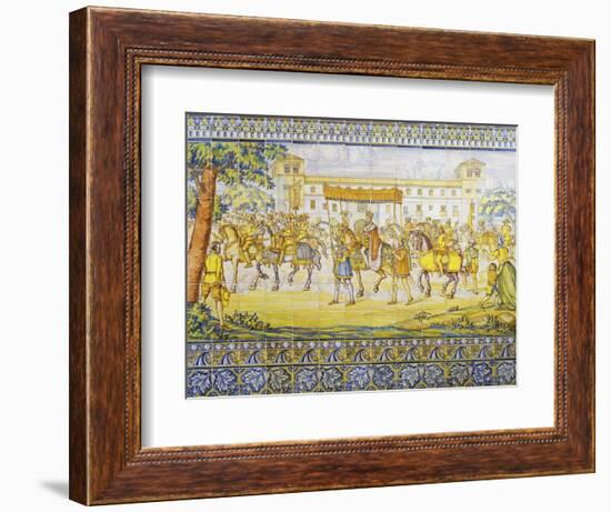 Philip II Entering Valladolid-null-Framed Giclee Print