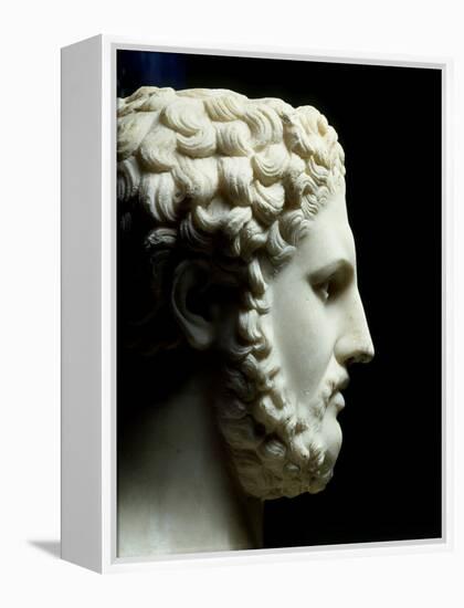 Philip II of Macedon 382-336 BC, Father of Alexander the Great-null-Framed Premier Image Canvas