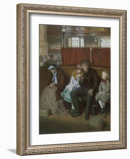 Philip in Church-Frederick Walker-Framed Giclee Print