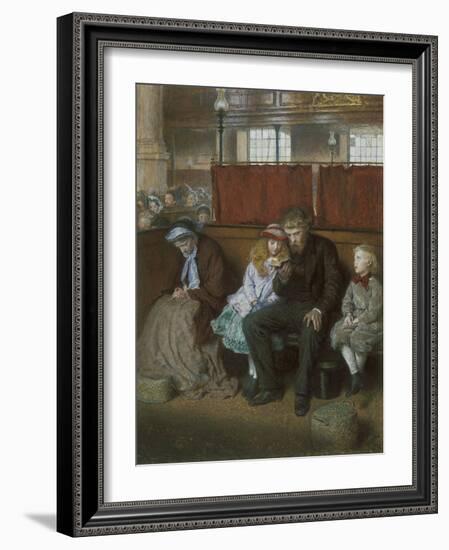 Philip in Church-Frederick Walker-Framed Giclee Print