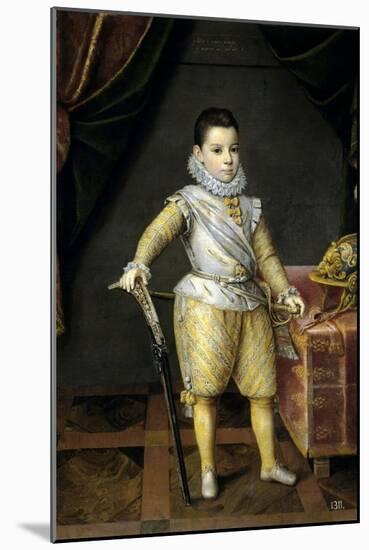 Philip Manuel of Savoy at 5 Years Old, 1591-Jan Kraek-Mounted Giclee Print