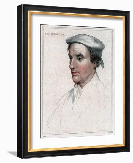 Philip Melanchthon (1497-156) the German Protestant Reformer-Hans Holbein the Younger-Framed Giclee Print