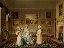 Mrs. Congreve and Her Children in Their London Drawing Room, 1782-Philip Reinagle-Giclee Print