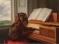 Portrait of an Extraordinary Musical Dog, 1805-Philip Reinagle-Framed Art Print