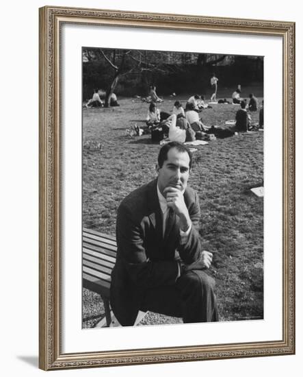 Philip Roth-Carl Mydans-Framed Premium Photographic Print