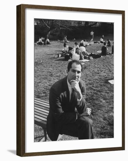 Philip Roth-Carl Mydans-Framed Premium Photographic Print