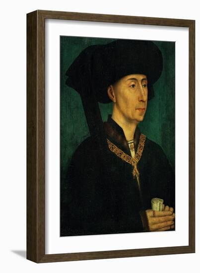 Philip the Good, Duke of Burgundy (1396-1467)-Rogier van der Weyden-Framed Giclee Print