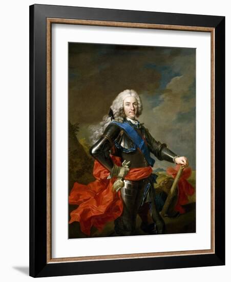 Philip V, King of Spain, Ca. 1739-Louis-Michel van Loo-Framed Giclee Print