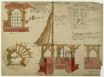 Plans for the Red House, Bexleyheath, London, 1859-Philip Webb-Framed Giclee Print