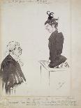 A Self Portrait of Phil May, 1896, (1903)-Philip William May-Giclee Print