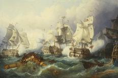 The Battle of Trafalgar-Philipp Foltz-Giclee Print