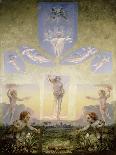 Peter Walks on Water, 1806/07-Philipp Otto Runge-Giclee Print