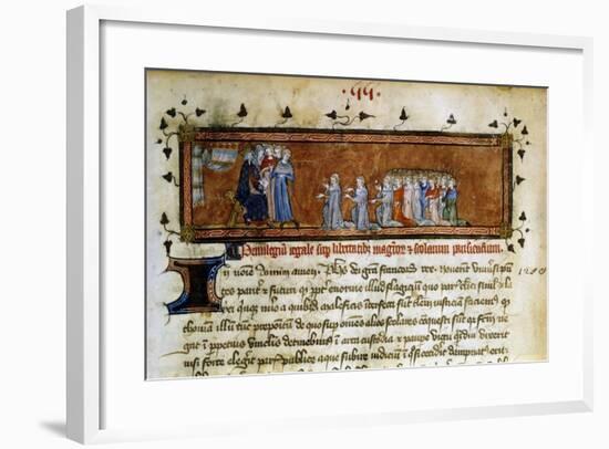 Philippe Auguste, Mid-14th Century-null-Framed Giclee Print