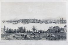 The dam across the Nile, the building of the Aswan Dam, Egypt, 1853-Philippe Benoist-Giclee Print