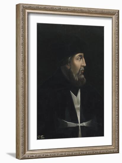 Philippe de Villiers de l'Isle-Adam, 44e grand-maitre de l'ordre de Malte (1464-1534)-Henri Lehmann-Framed Giclee Print