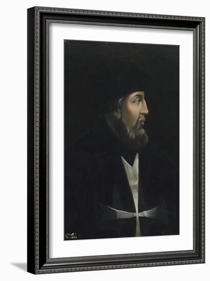 Philippe de Villiers de l'Isle-Adam, 44e grand-maitre de l'ordre de Malte (1464-1534)-Henri Lehmann-Framed Giclee Print
