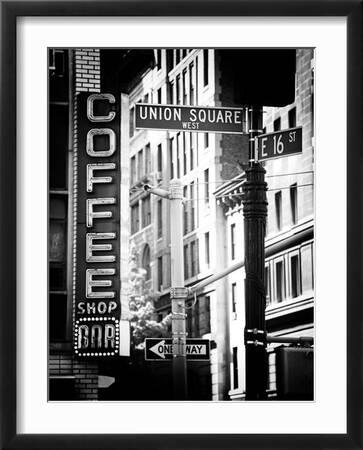 New York Sign Framed Print