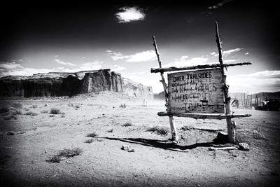 Monument Valley Black and White Photography Wall Art: Prints