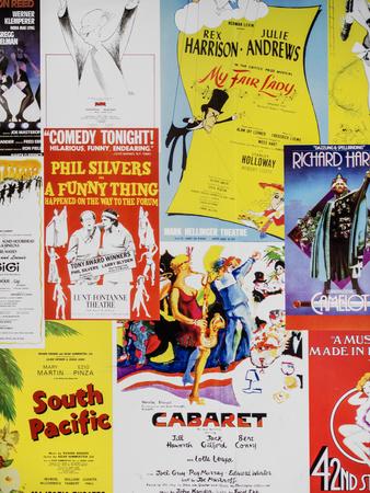 NYC Street Art - Patchwork of Old Posters of Broadway Musicals - Times ...