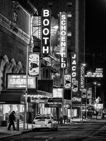 Broadway Black and White Photography Wall Art: Prints, Paintings & Posters  | Art.com