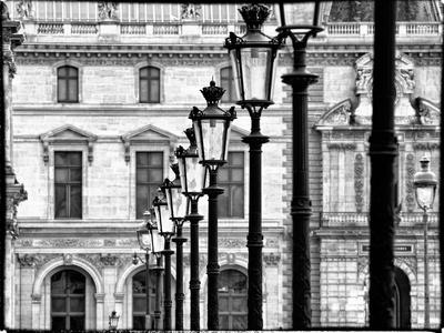 PARIS FRANCE ART PRINT From a Window of the Louvre Tom Artin 12x12 Photo Poster 
