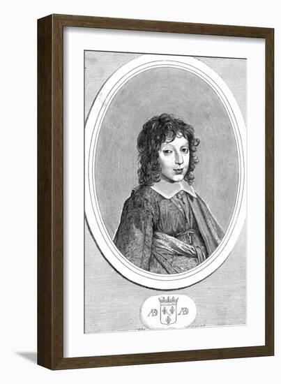 Philippe I Orleans-Claude Mellan-Framed Art Print