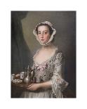 Girl with a Tray,  c.1750-Philippe Mercier-Premium Giclee Print