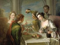 The Sense of Taste, c.1744-47-Philippe Mercier-Giclee Print