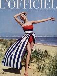 L'Officiel - Jacques Heim, Ensemble de Plage en Coton-Philippe Pottier-Art Print