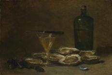 Still Life with Oysters, 1875-1877-Philippe Rousseau-Giclee Print