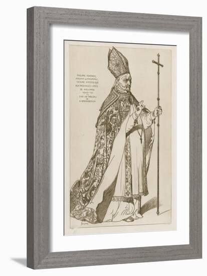 Philippe Rovenius-Bartholomeus Breenbergh-Framed Giclee Print