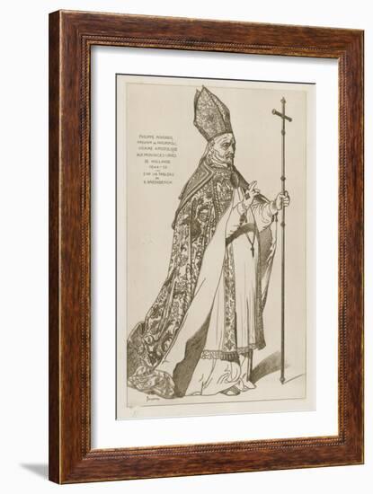 Philippe Rovenius-Bartholomeus Breenbergh-Framed Giclee Print