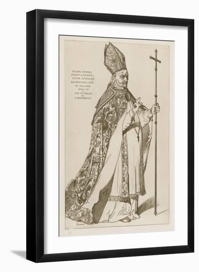 Philippe Rovenius-Bartholomeus Breenbergh-Framed Giclee Print