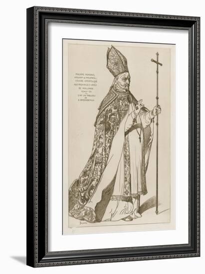Philippe Rovenius-Bartholomeus Breenbergh-Framed Giclee Print
