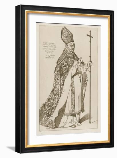 Philippe Rovenius-Bartholomeus Breenbergh-Framed Giclee Print