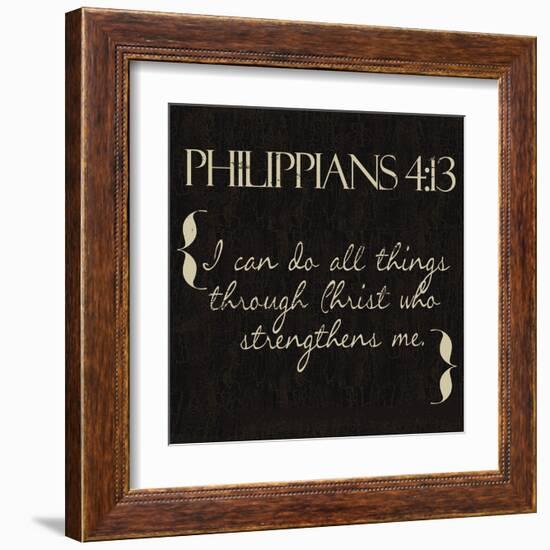 Philippians 4-13-Taylor Greene-Framed Art Print