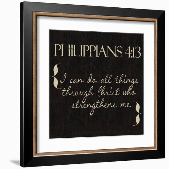 Philippians 4-13-Taylor Greene-Framed Art Print