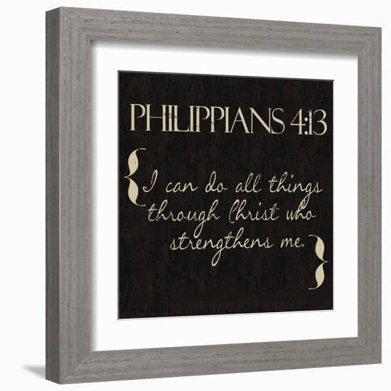 Philippians 4-13-Taylor Greene-Framed Art Print