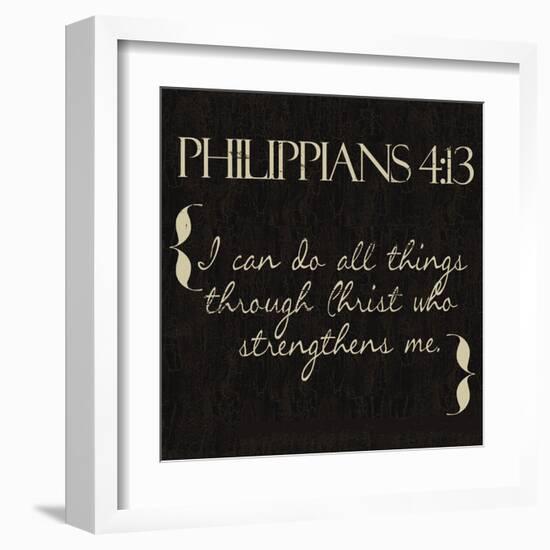 Philippians 4-13-Taylor Greene-Framed Art Print