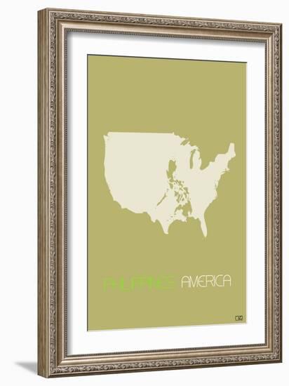 Philippines America-NaxArt-Framed Art Print