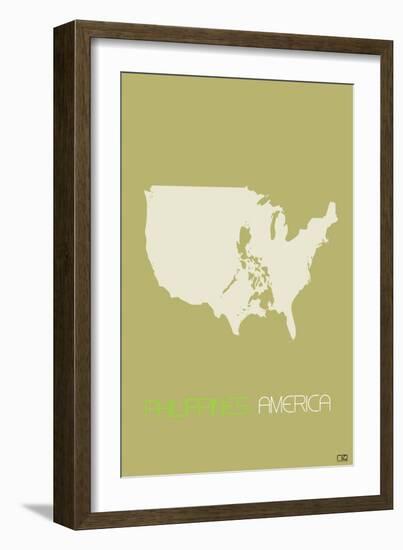 Philippines America-NaxArt-Framed Art Print