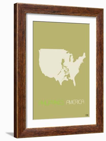 Philippines America-NaxArt-Framed Art Print