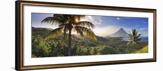 Philippines, Southeastern Luzon, Bicol, Mayon Volcano-Michele Falzone-Framed Photographic Print