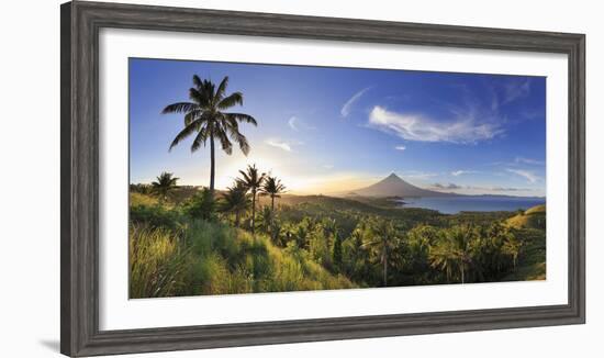 Philippines, Southeastern Luzon, Bicol, Mayon Volcano-Michele Falzone-Framed Photographic Print