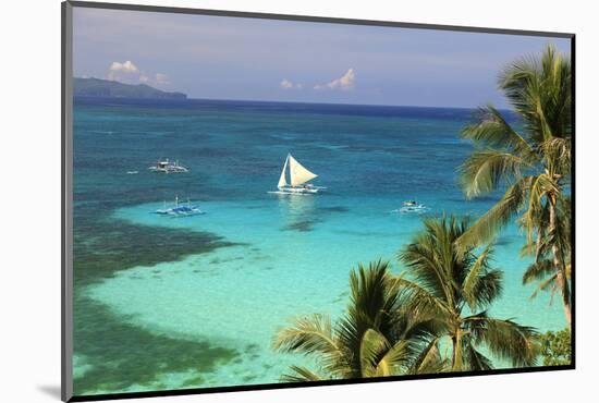 Philippines, Visayas, Boracay Island, Diniwid Beach-Michele Falzone-Mounted Photographic Print