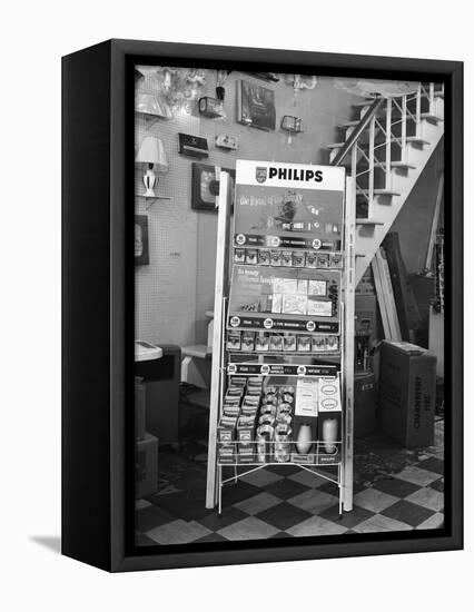 Philips Point of Sale Stand for Light Bulbs, 1962-Michael Walters-Framed Premier Image Canvas