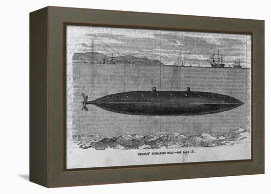 Philips' Submarine-null-Framed Premier Image Canvas