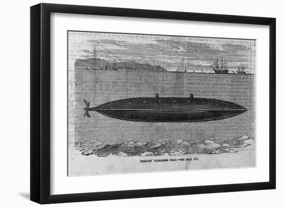 Philips' Submarine-null-Framed Giclee Print