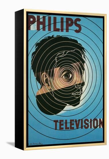 Philips Television Ad, Encircled Eye-null-Framed Stretched Canvas